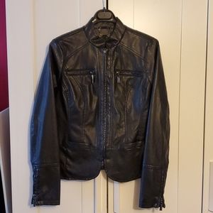Faux Leather Jacket